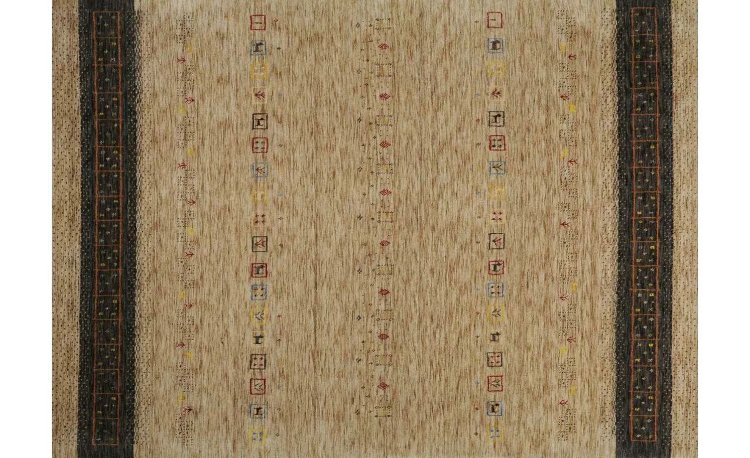 THEKO Teppich | 1|cm Hellbraun 240|cm 170|cm 170x240 cm