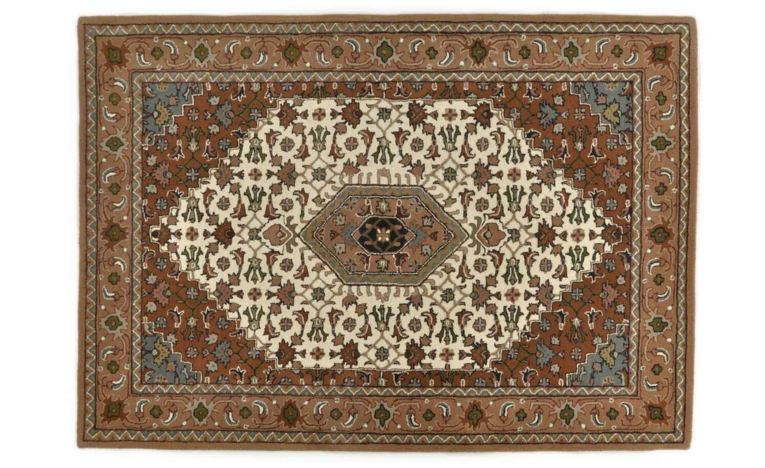 THEKO Teppich | Beige 60|cm 40|cm 40x60 cm