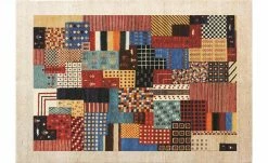 THEKO Teppich | Beige Multi 250|cm 200|cm 200x250 cm