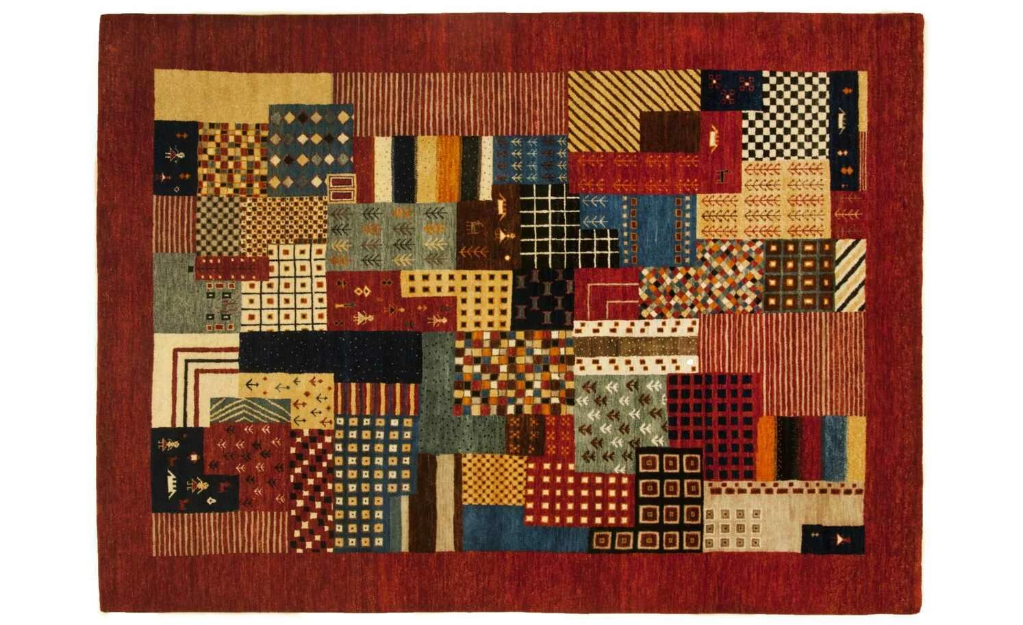 THEKO Teppich | Rot 240|cm 170|cm 170x240 cm