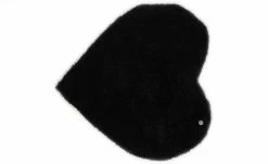 Tom Tailor Teppich | 4|cm 100|cm Schwarz 100x100 cm Herz