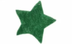 Tom Tailor Teppich | 4|cm 100|cm Grün 100x100 cm Stern