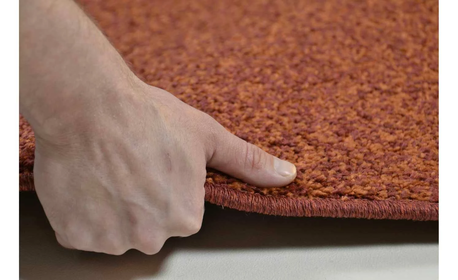 THEKO Teppich | 200x285 cm Terrakotta 285|cm 200|cm – Bild 3