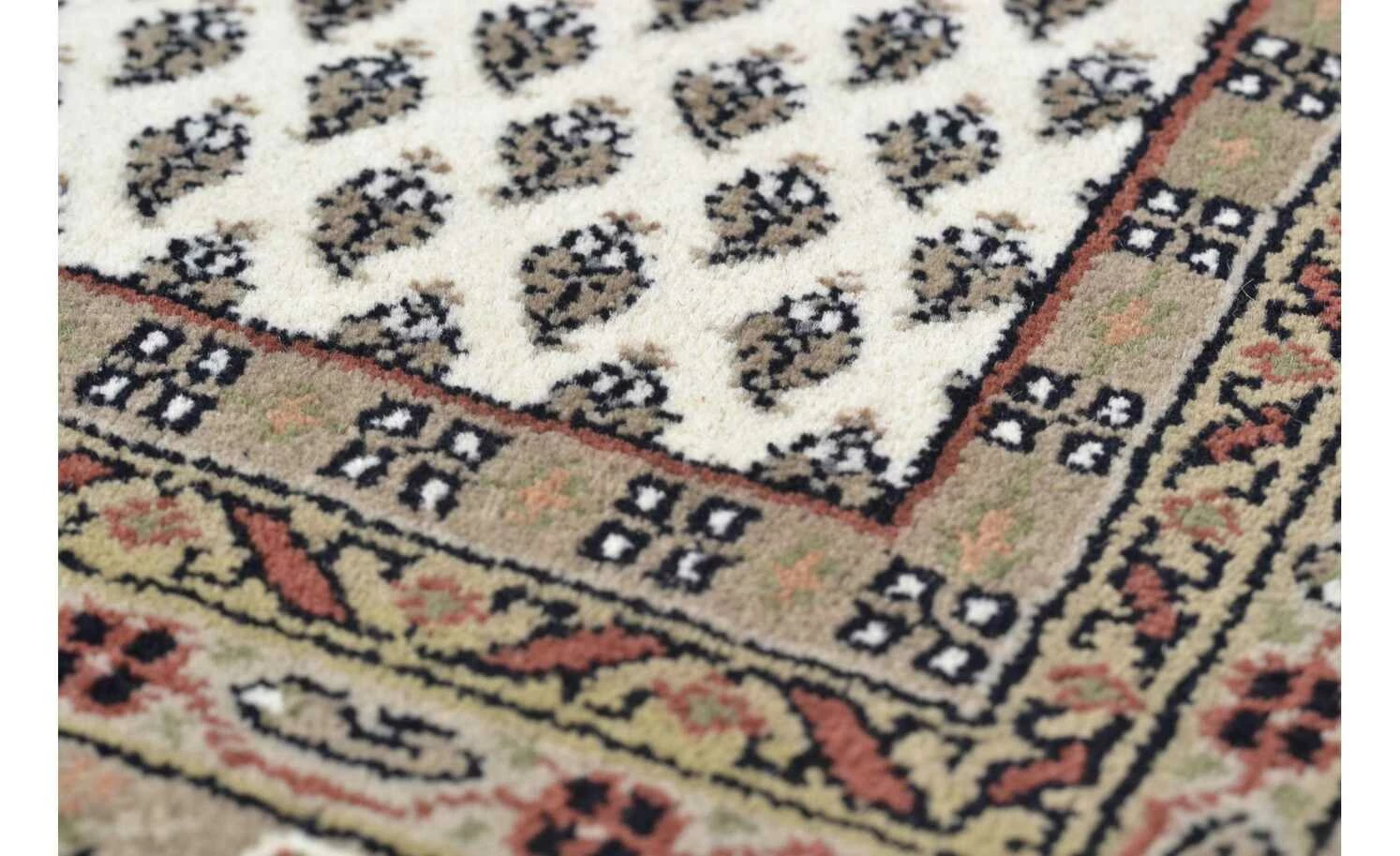 THEKO Teppich | 1|cm Cream/ Braun 60|cm 40|cm 40x60 cm – Bild 3