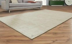 Tom Tailor Kurzflorteppich Shine | Weiß 140x200 cm