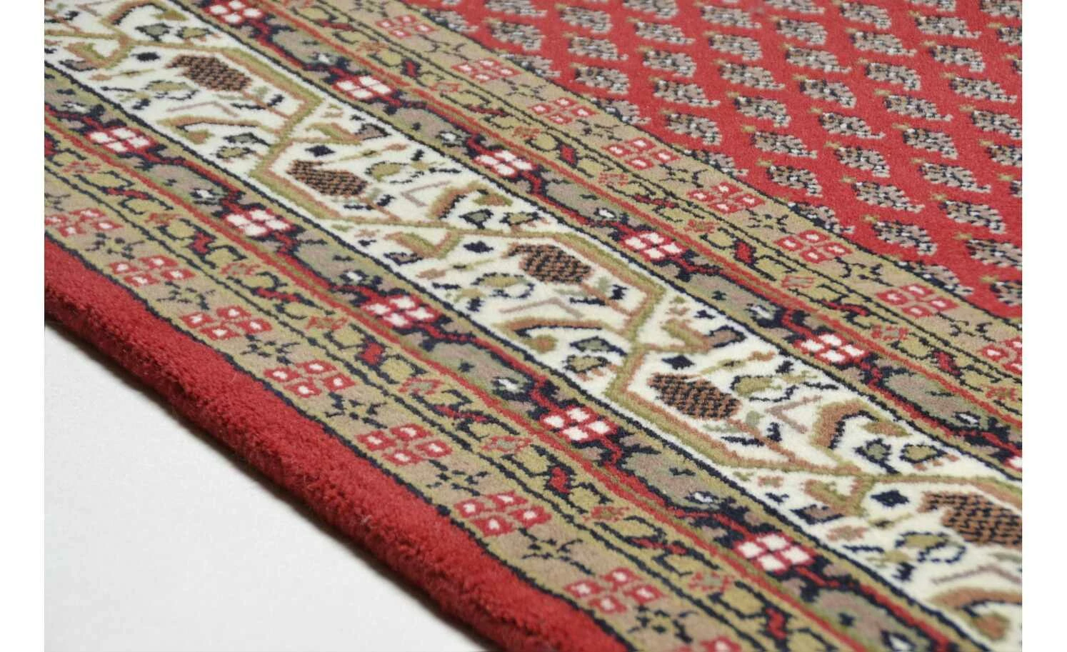 Theko Teppich | 1|cm Rot/ Cream 160|cm 90|cm 90x160 cm – Bild 3