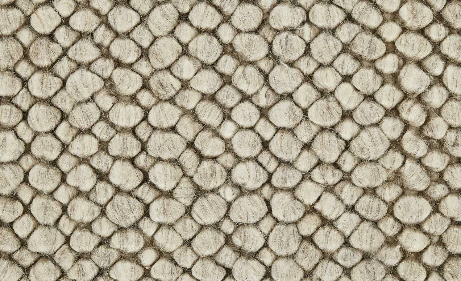 Handgewebter Naturteppich Ruhpolding | Creme 160x230 cm – Bild 3