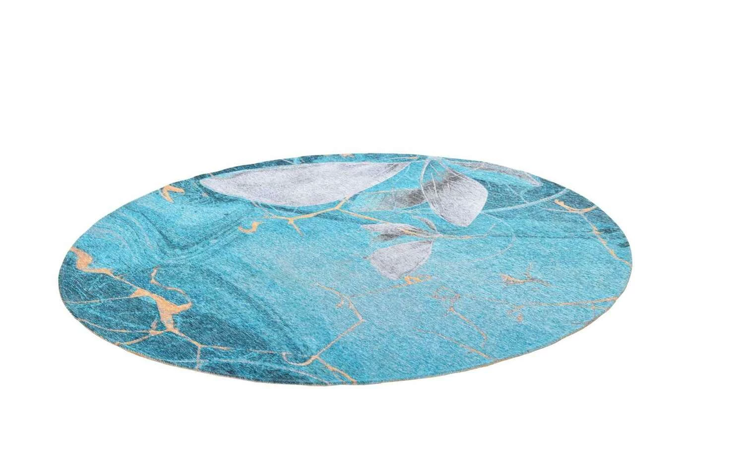 Gino Falcone Teppich | 0,3|cm 160|cm 160|cm Ø 160 cm – Bild 3