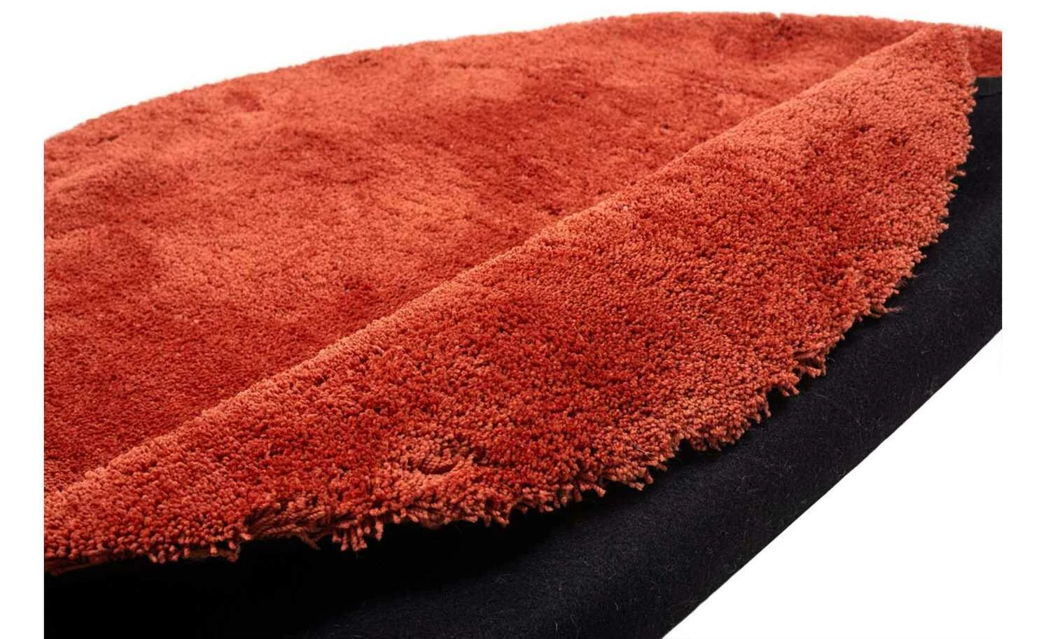 Tom Tailor Teppich | 100|cm 100|cm Ø 100 cm Rust Rund – Bild 5