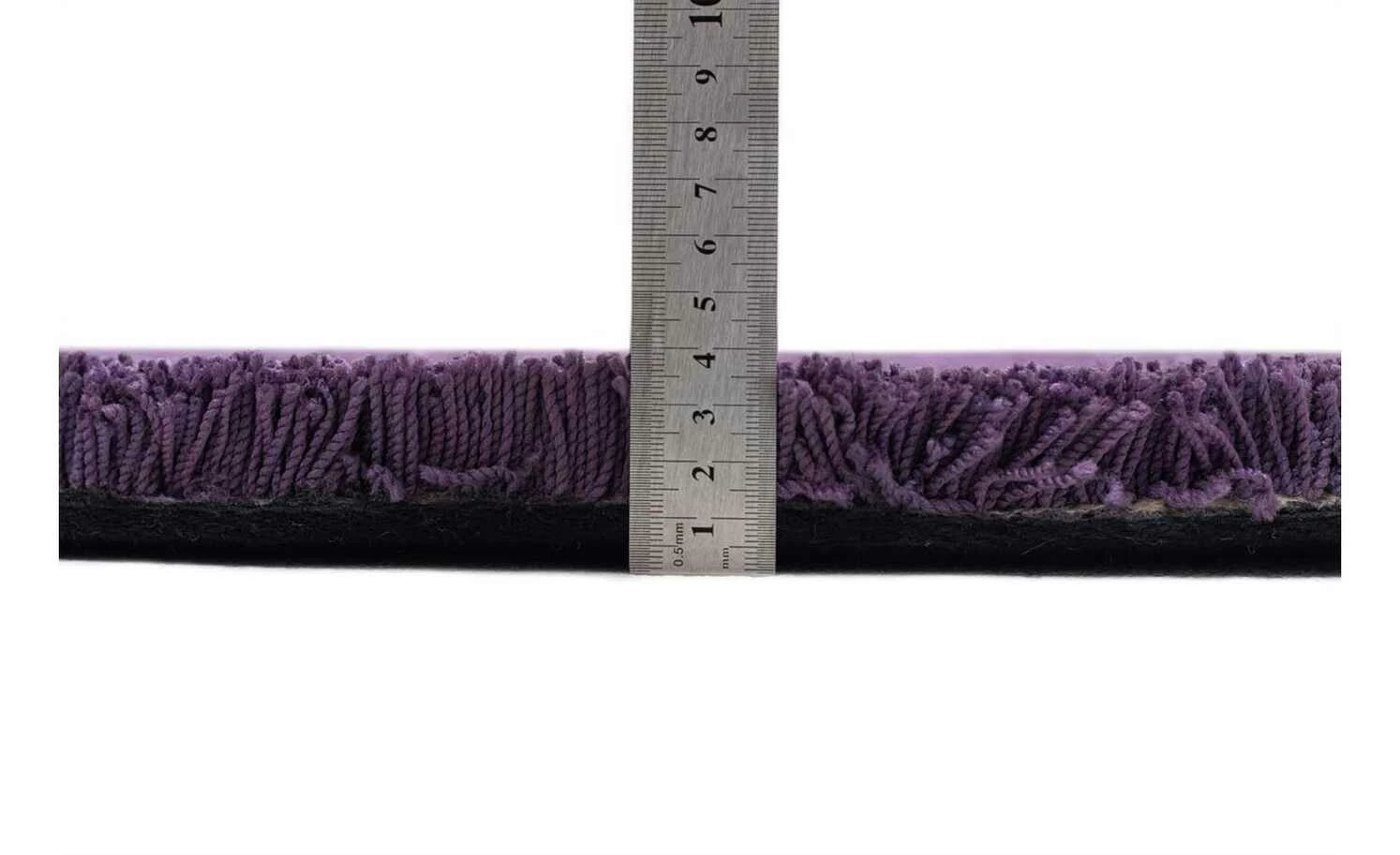 Tom Tailor Teppich | 190|cm 190|cm Ø 190 cm Purple Rund – Bild 4