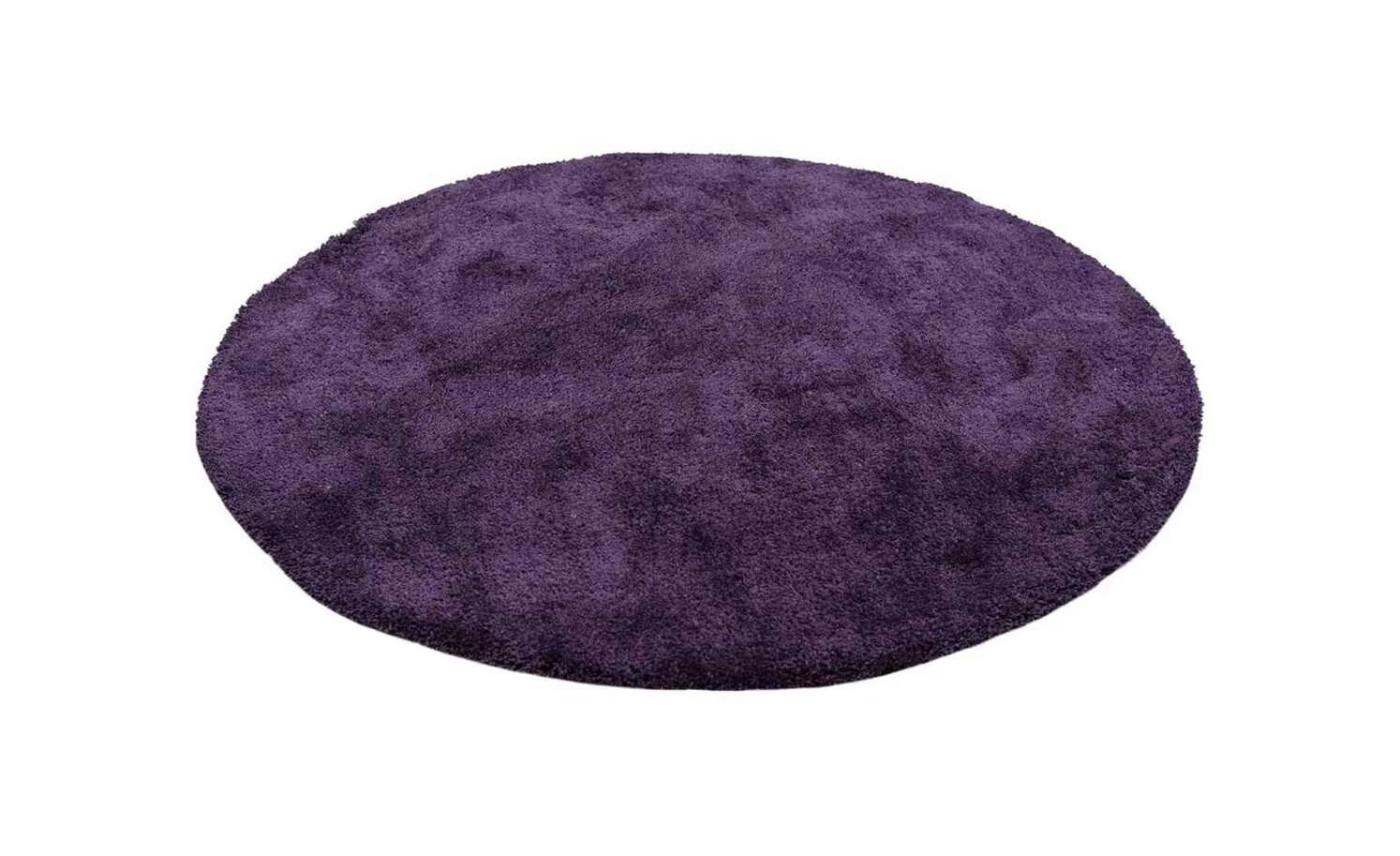 Tom Tailor Teppich | 190|cm 190|cm Ø 190 cm Purple Rund – Bild 5