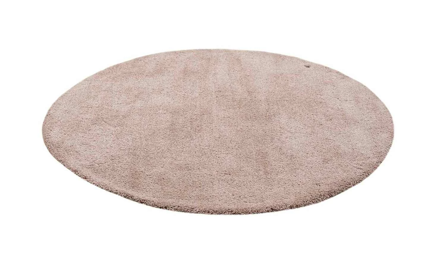 Tom Tailor Teppich | 140|cm 140|cm Ø 140 cm Beige Rund – Bild 4