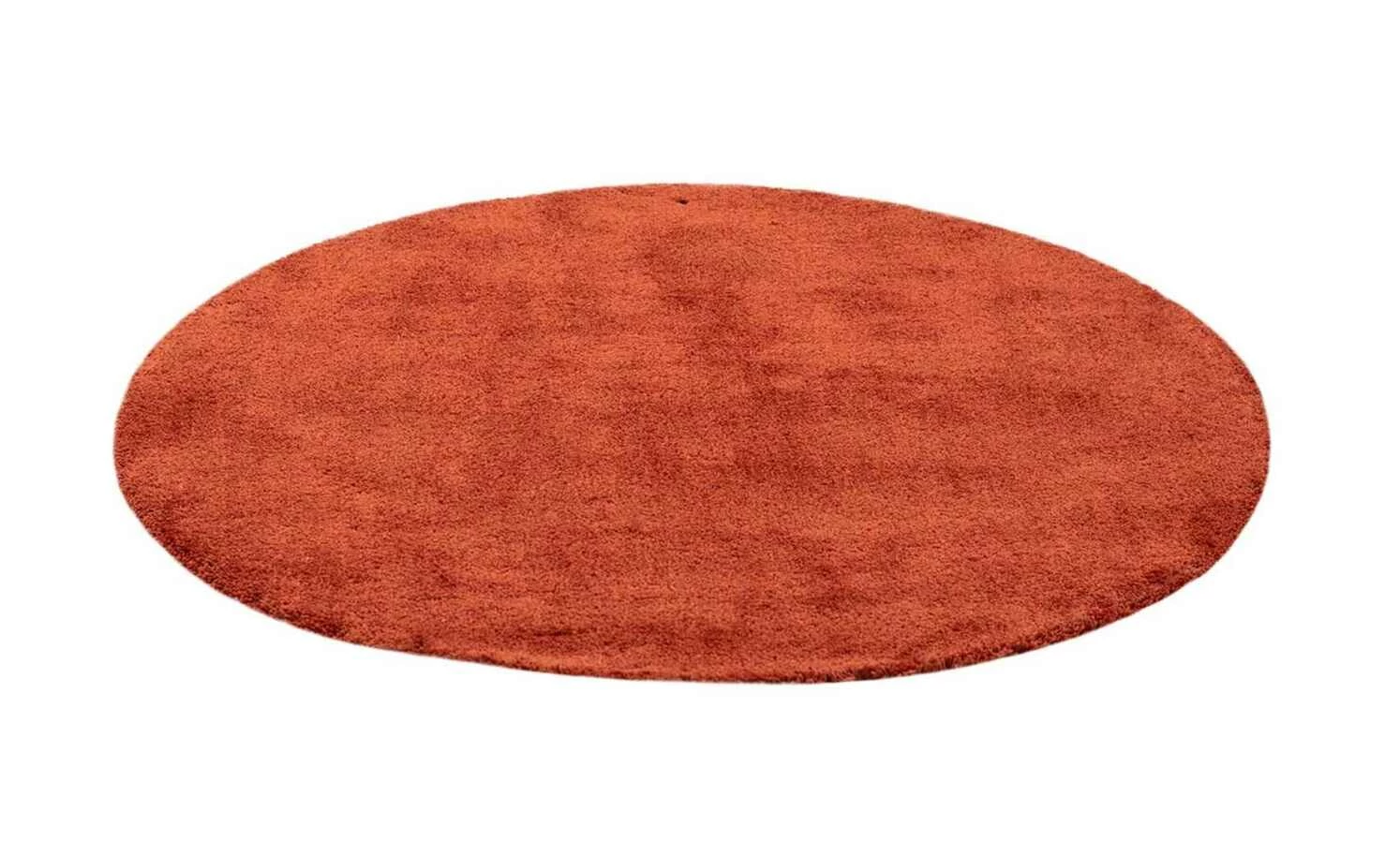 Tom Tailor Teppich | 190|cm 190|cm Ø 190 cm Rust Rund – Bild 6