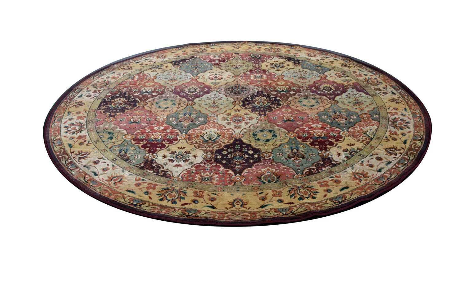 THEKO Teppich | Rot 120|cm 120|cm Ø 120 cm Rund – Bild 2