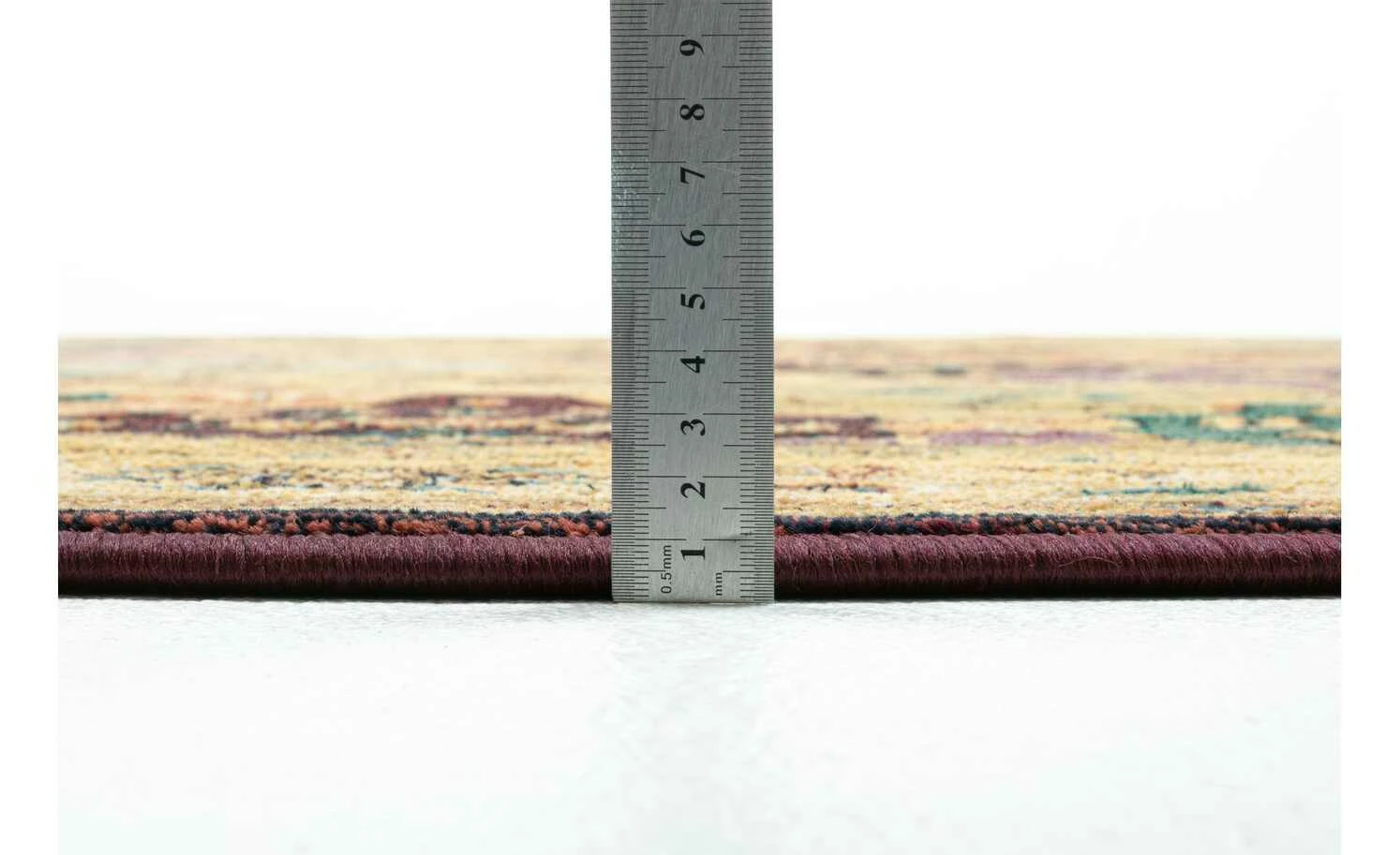 THEKO Teppich | Rot 120|cm 120|cm Ø 120 cm Rund – Bild 4