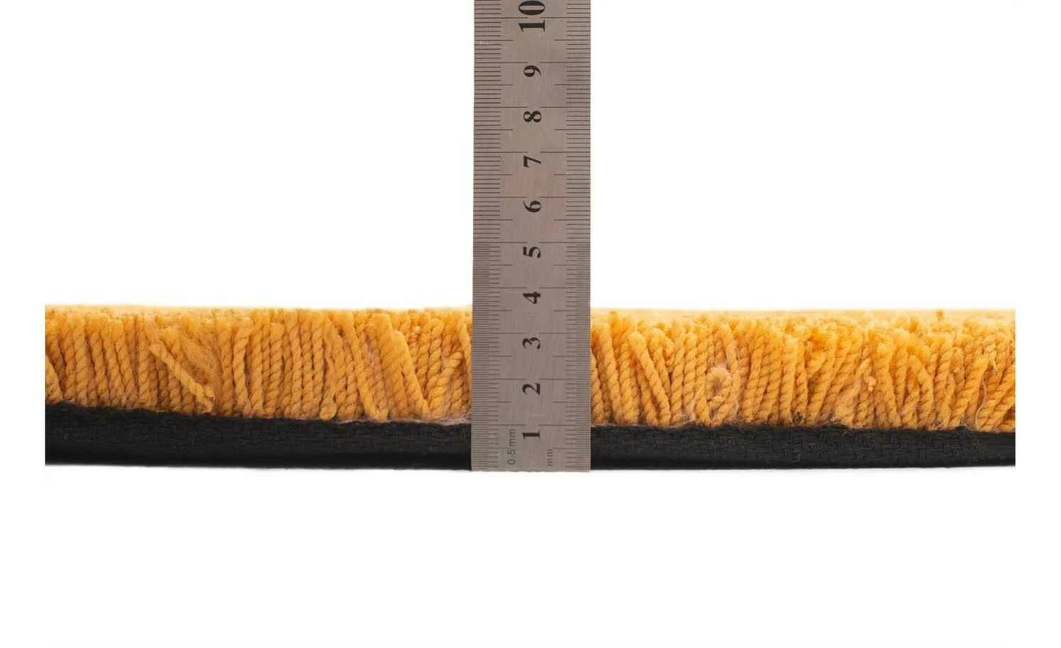 Tom Tailor Teppich | 100|cm 100|cm Ø 100 cm Gold Rund – Bild 2