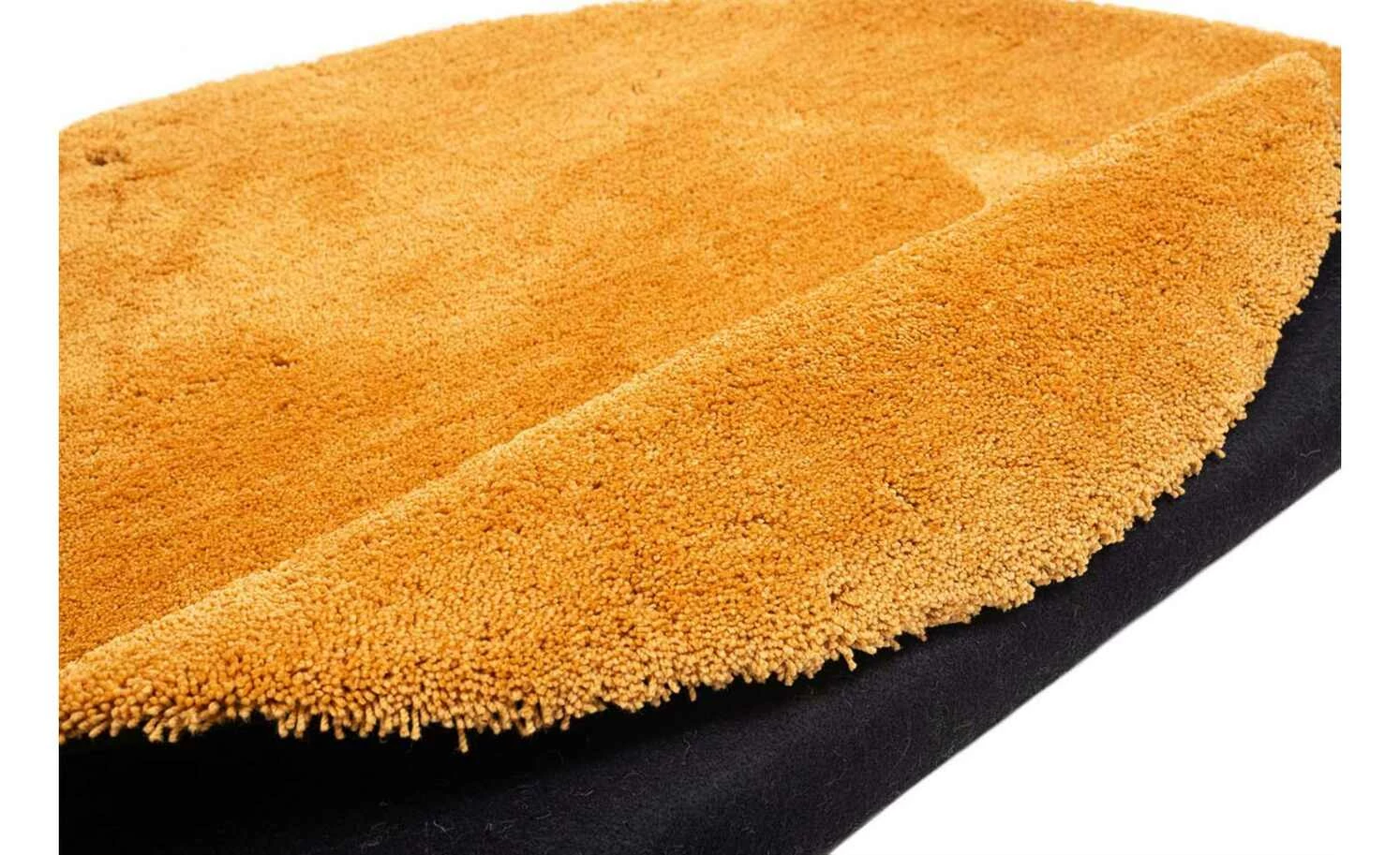 Tom Tailor Teppich | 100|cm 100|cm Ø 100 cm Gold Rund – Bild 3