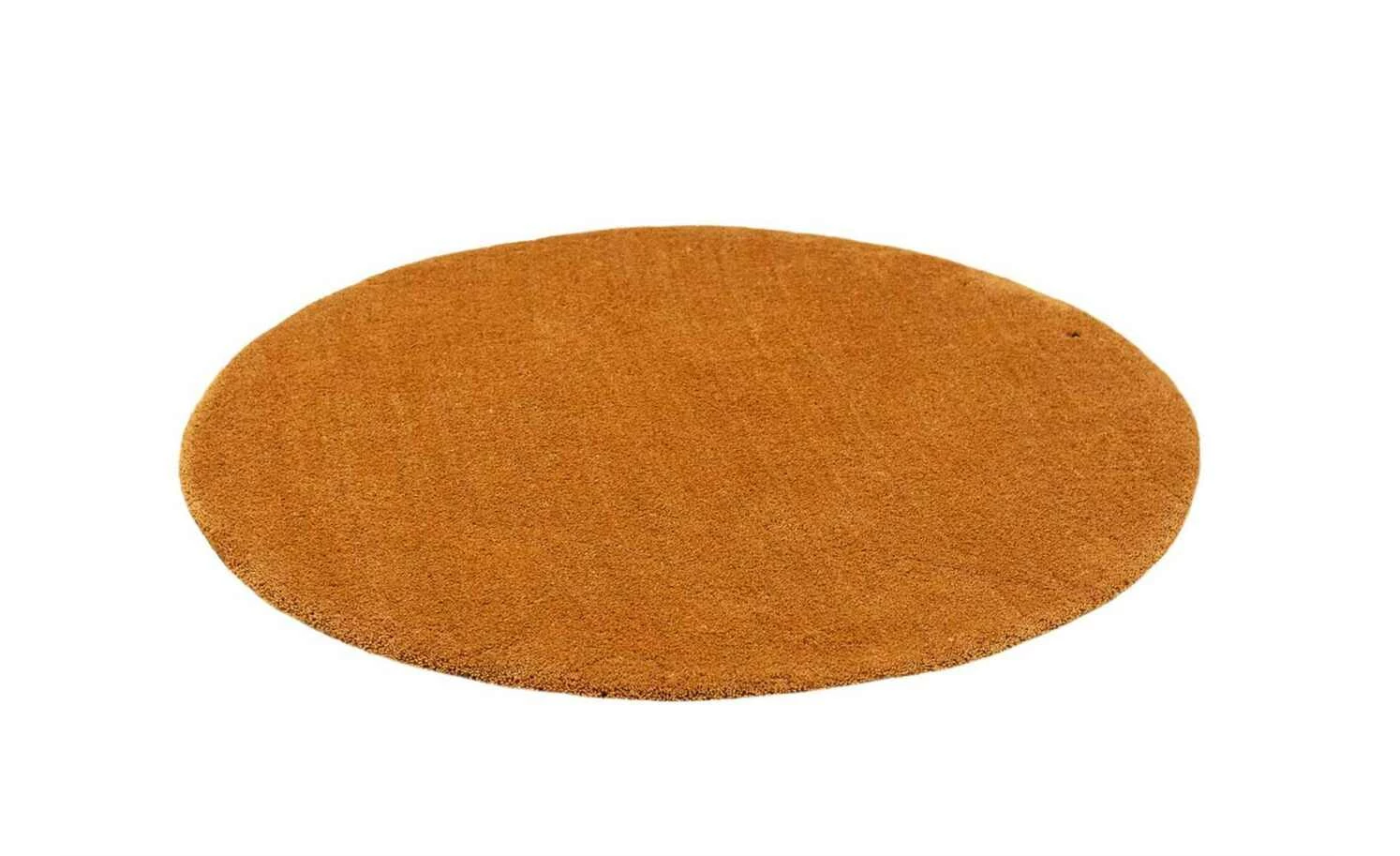 Tom Tailor Teppich | 100|cm 100|cm Ø 100 cm Gold Rund – Bild 4