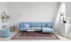 THEKO Teppich | 1|cm Rot/ Cream 300|cm 250|cm 250x300 cm