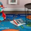 Kinderteppich Solarsystem | 80x120 cm