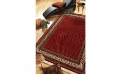 Handgeknüpfter Teppich Sakki Mir | 90x160 cm Rot / Creme