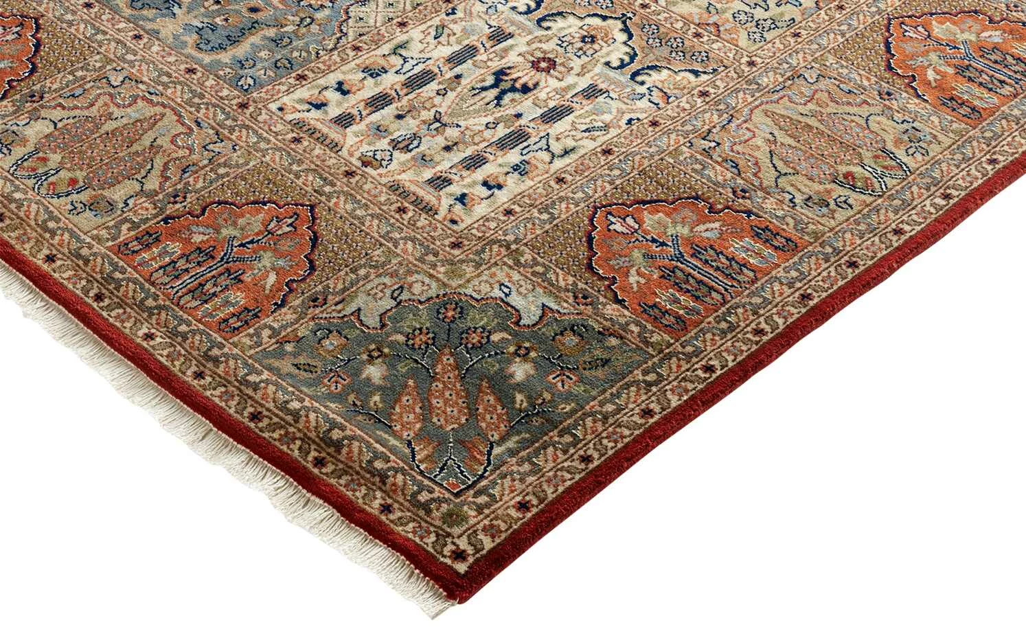 Handgeknüpfter Orientteppich Sonam Bakhtyari | 200x300 cm Rot / Braun – Bild 4