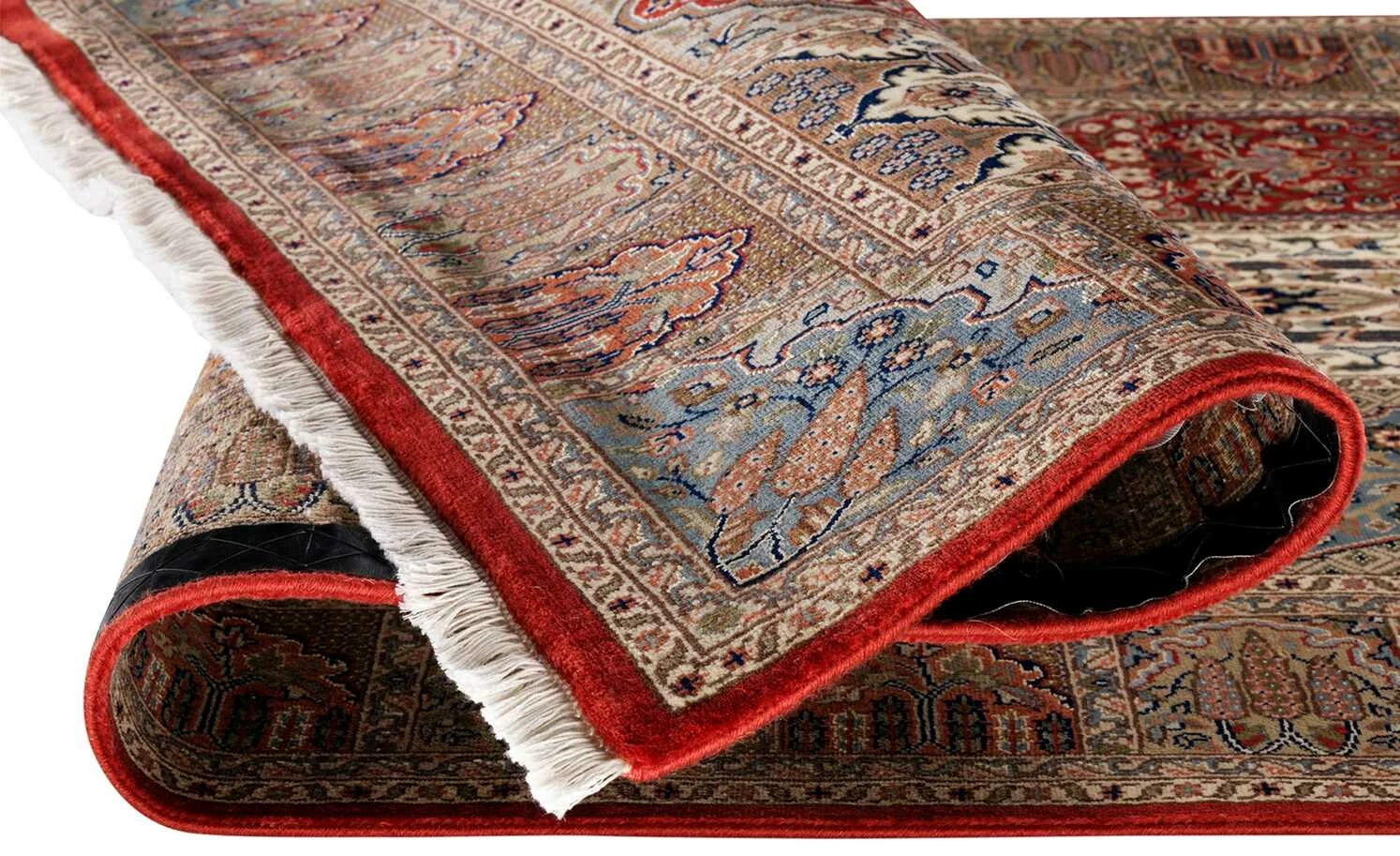 Handgeknüpfter Orientteppich Sonam Bakhtyari | 255x345 cm Rot / Braun – Bild 5
