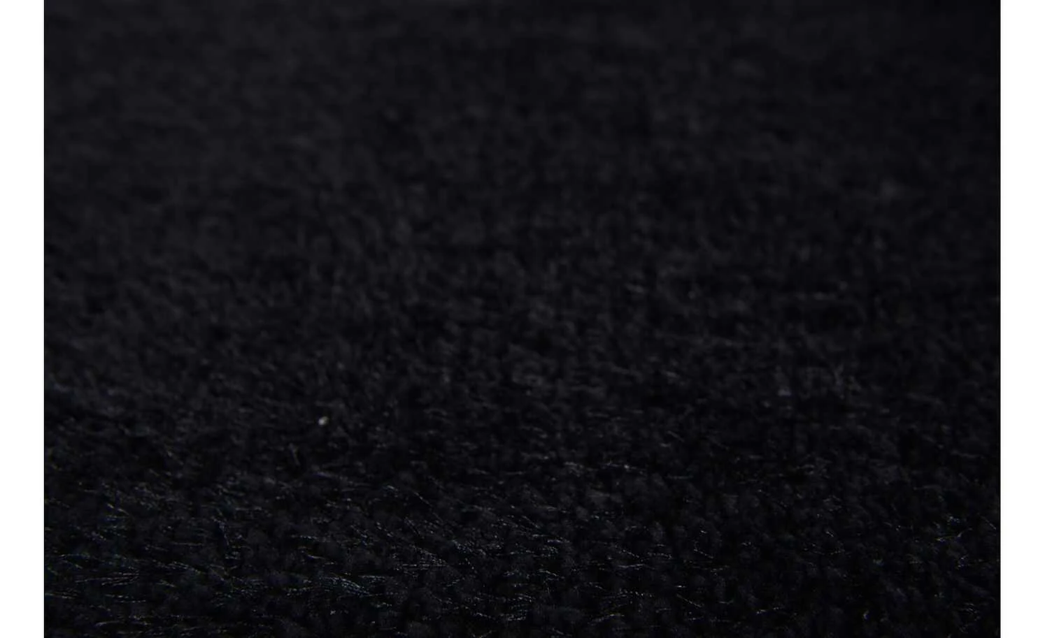 Tom Tailor Handtuft-Teppich Soft uni | Schwarz 65x135 cm – Bild 7