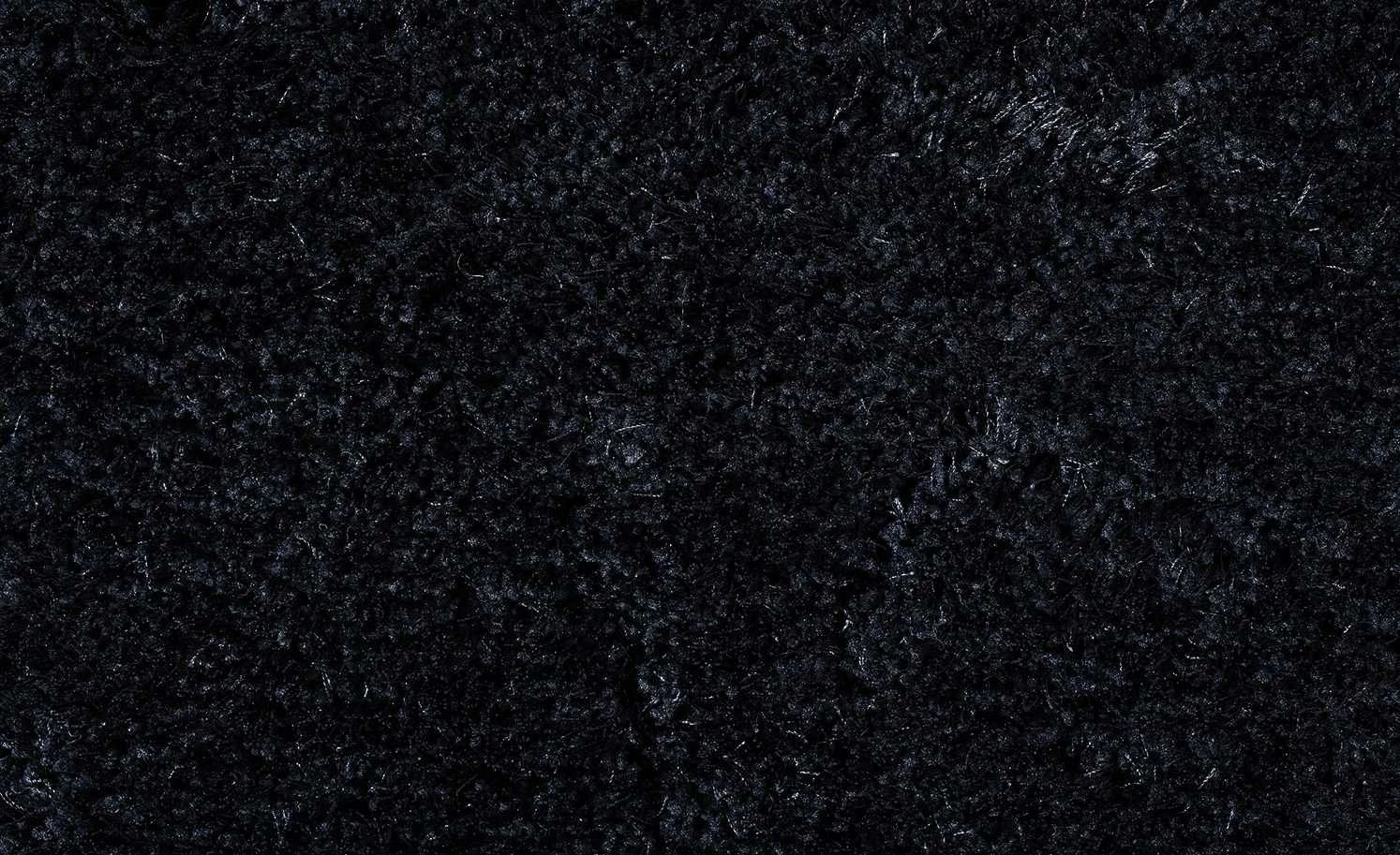 Tom Tailor Handtuft-Teppich Soft uni | Schwarz 85x155 cm – Bild 4