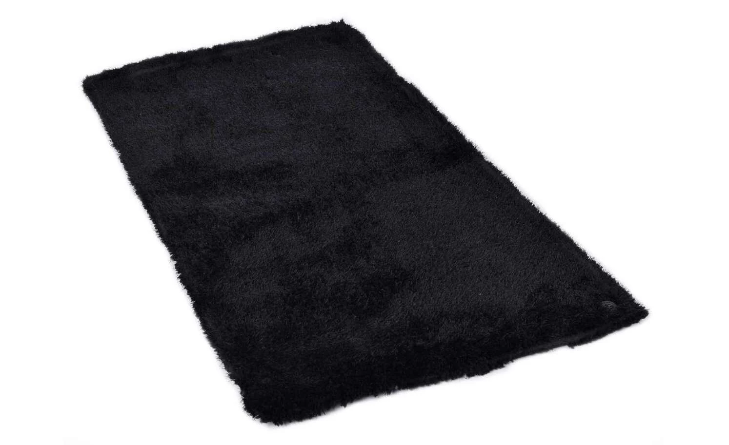 Tom Tailor Handtuft-Teppich Soft uni | Schwarz 85x155 cm – Bild 5