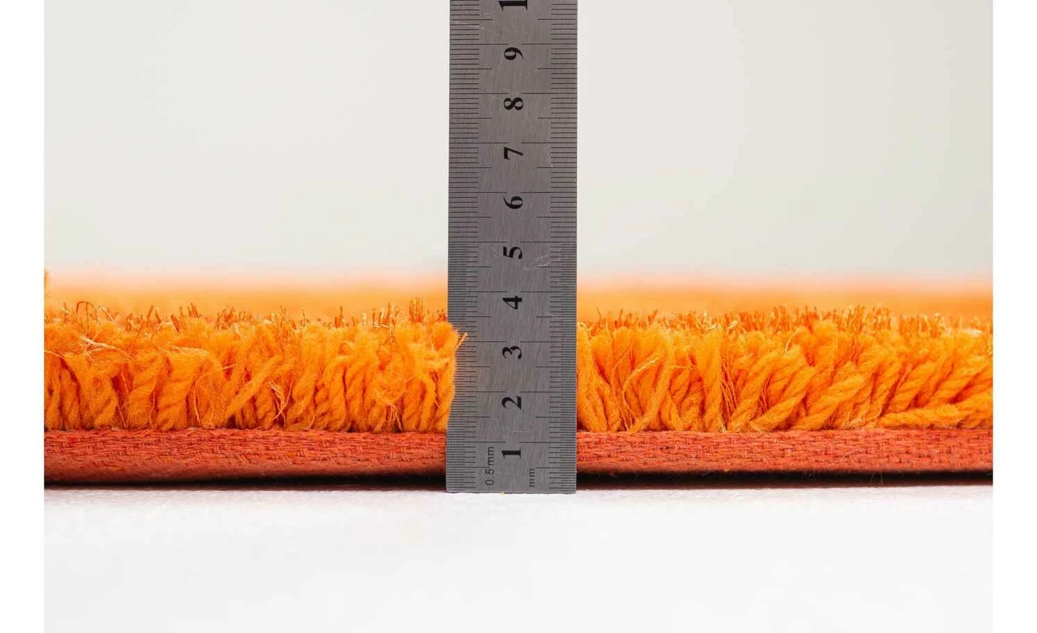 Tom Tailor Teppich | 3,5|cm 140|cm Orange Ø 140 cm Rund – Bild 5